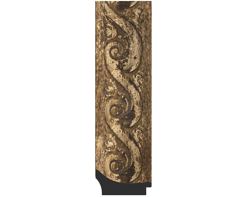 Зеркало Evoform Exclusive 86х56 BY 1239 с фацетом в багетной раме - Фреска 84 мм