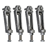 Комплект ножек к чугунным ваннам Delice, 4 шт