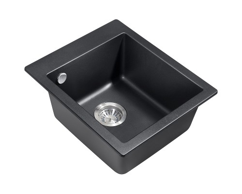Кухонная мойка Milacio Murcia 42 Cuarzo MC.77041 Черная матовая