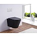 Унитаз подвесной ESBANO CLAVEL Matt Black ESUPCLAVBM 480x360x360