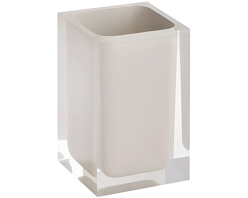 Стакан для зубных щеток Bemeta Vista 120111026-101 Бежевый