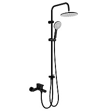 Душевая система Agger A0293544 Черная