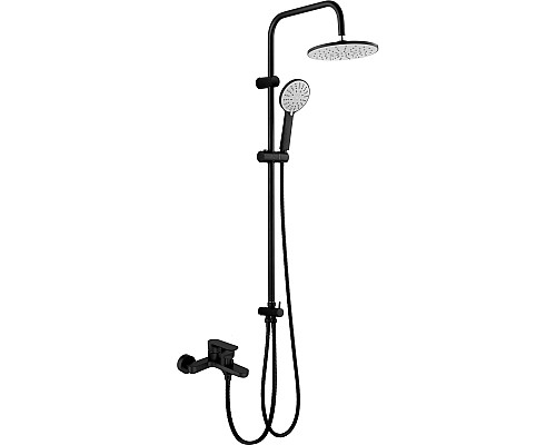 Душевая система Agger A0293544 Черная