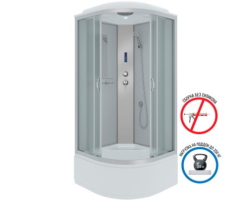 Душевая кабина Niagara Classic 90x90 NG-2308-14P без гидромассажа