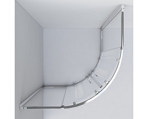 Душевой уголок Vincea Garda 90x90 VSQ-1G900CH профиль Хром стекло шиншилла