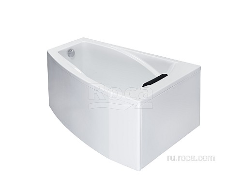 Акриловая ванна Roca Hall Angular ZRU9302865 асимметричная правая белая 150х100