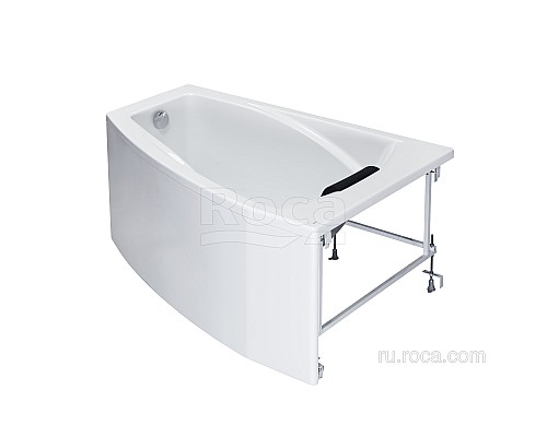Акриловая ванна Roca Hall Angular ZRU9302865 асимметричная правая белая 150х100