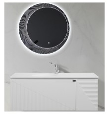 Комплект мебели для ванной Black&White Universe U918.1200-2 120 91812002 подвесной Glossy White