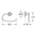 Держатель туалетной бумаги Grohe Essentials Authentic Хром