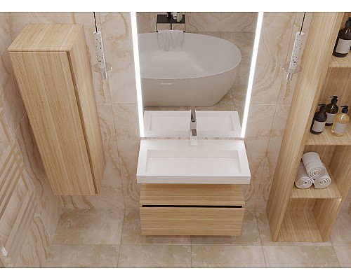 Столешница моноблок Armadi Art Flat 80см Столешница моноблок Armadi Art Flat 80см