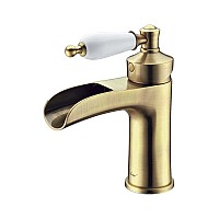 Смеситель для раковины Boheme VOGUE 201 бронза