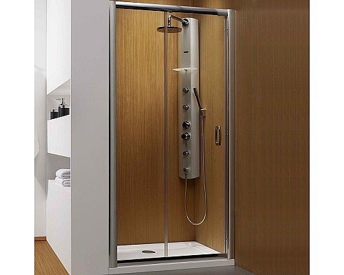 Душевая дверь Radaway Premium Plus DWJ 100 33303-01-01N профиль Хром стекло прозрачное