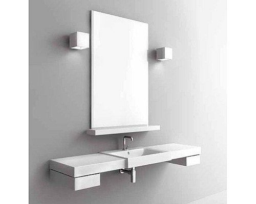 Раковина Kerasan Cento 353001 50 белый Раковина Kerasan Cento 353001 50 белый