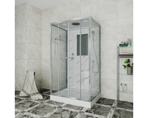 Душевая кабина Niagara Lux 120x90 NG-7772QM без гидромассажа