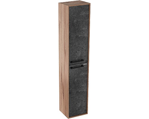 Шкаф пенал Grossman Реал 30 303007 подвесной Веллингтон Бетон Арья