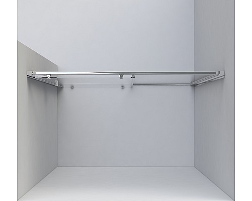 Душевая дверь Vincea Garda 130 VDS-1G130CH профиль Хром стекло шиншилла