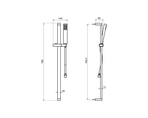 Душевой гарнитур Koller Pool Neon