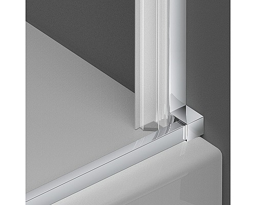 Душевая дверь Vincea Alpha 70 VDP-3AL700CL профиль Хром стекло прозрачное