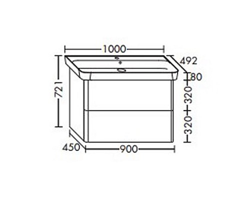 Тумба с раковиной Burgbad Iveo 100 SFEN100F2834G0161C0001*1 подвесная Фланелевый дуб Тумба с раковиной Burgbad Iveo 100 SFEN100F2834G0161C0001*1 подвесная Фланелевый дуб