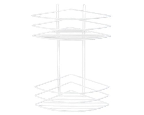 Полка корзина Fixsen FX-710W-2 угловая Белая