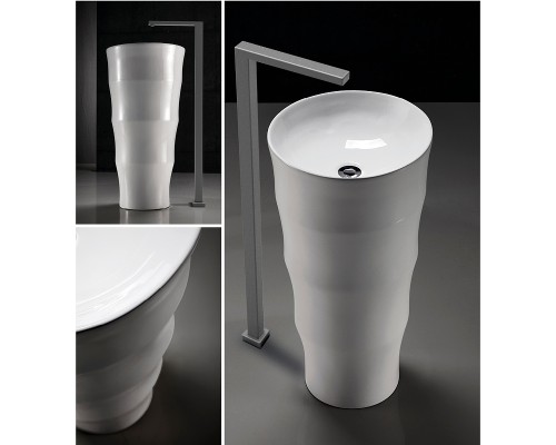 Раковина Cerutti SPA Alessia 42 CT7834 Белая