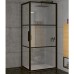 Душевой уголок Riho Grid 90x100 (GB2090100) профиль Черный стекло прозрачное
