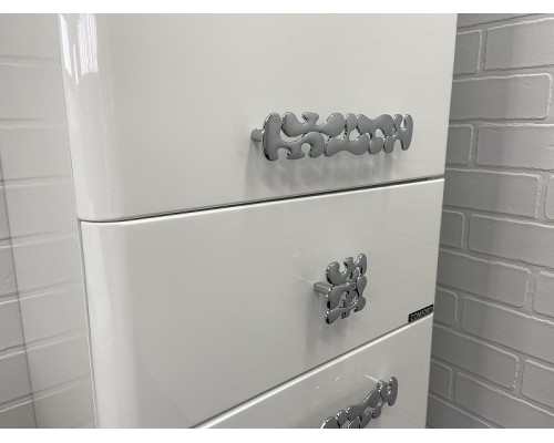 Шкаф пенал Comforty Монако 40 R Белый глянец