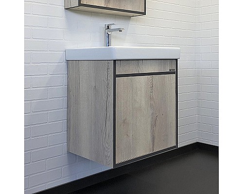 Тумба с раковиной Comforty Вена 55 00-00008928 подвесная Дуб дымчатый Тумба с раковиной Comforty Вена 55 00-00008928 подвесная Дуб дымчатый