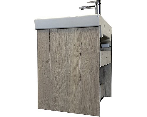 Тумба с раковиной Comforty Вена 55 00-00008928 подвесная Дуб дымчатый Тумба с раковиной Comforty Вена 55 00-00008928 подвесная Дуб дымчатый