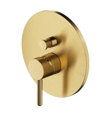 Смеситель для душа скрытого монтажа Omnires Y Y1235GLB брашированное золото