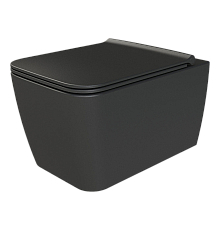 Подвесной унитаз Boheme Zen матовый черный