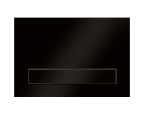 Клавиша смыва KK POL M08 350/PPC/114-00-00 Черная матовая