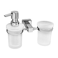Держатель стакана и дозатора WasserKRAFT K-6589