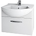 Тумба под раковину Dreja Alfa 55 99.0305 подвесная Белый глянец