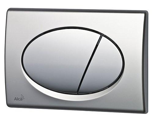 Кнопка смыва AlcaPlast ALCA M72 хром матовый