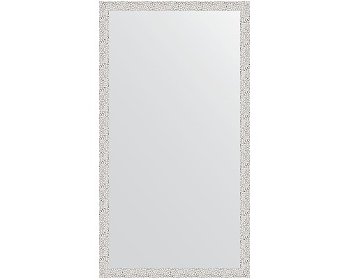 Зеркало Evoform Definite 131х71 BY 3290 в багетной раме - Чеканка белая 46 мм