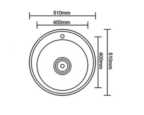 Кухонная мойка Seaman Eco Wien SWT-510.A Нержавеющая сталь