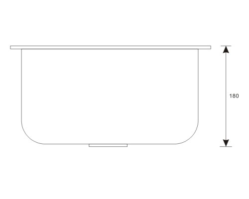 Кухонная мойка Seaman Eco Wien SWT-510.A Нержавеющая сталь