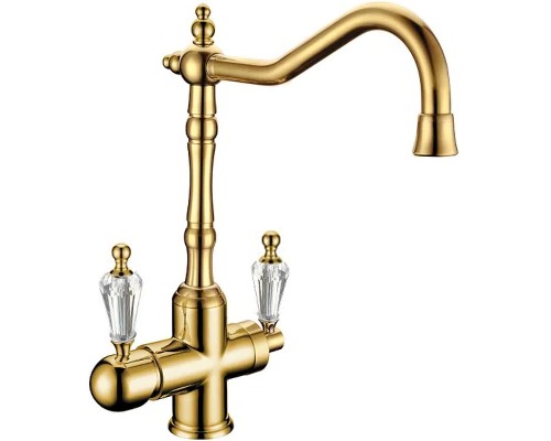 Смеситель для кухни Boheme Tradizionale Oro 112-SW Золото