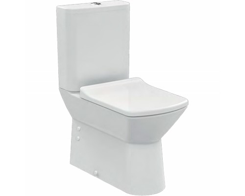 Унитаз компакт Creavit Nova NV361-11CB00E-0000 Белый без бачка и сиденья