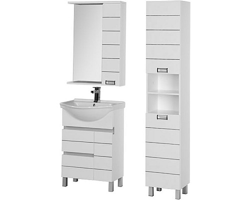 Тумба под раковину Aquanet Доминика 60 171684 Белая