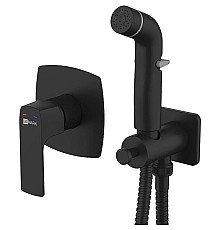 Гигиенический душ со смесителем Lemark Ursus LM7219BL Черный