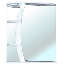 Зеркальный шкаф Bellezza Луна 60 R 4612609001010 с подсветкой Белый