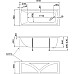 Акриловая ванна Marka One Modern 165х70 01мод16570