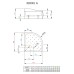 Акриловый поддон для душа Radaway Korfu A 80x80x48 белый