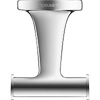 Двойной крючок Duravit Starck T 0099301000 Хром