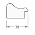 Зеркало Evoform Definite 70х50 Черненое серебро