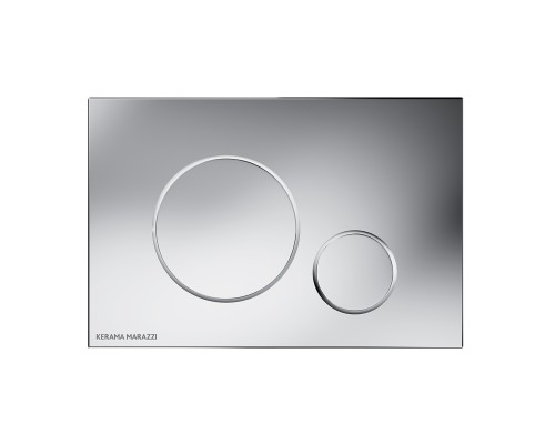 Клавиша смывная Kerama Marazzi для скрытых систем инсталляции, xром-глянец (круглая)