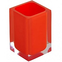 Стакан для зубных щеток Ridder Colours 22280114 Оранжевый