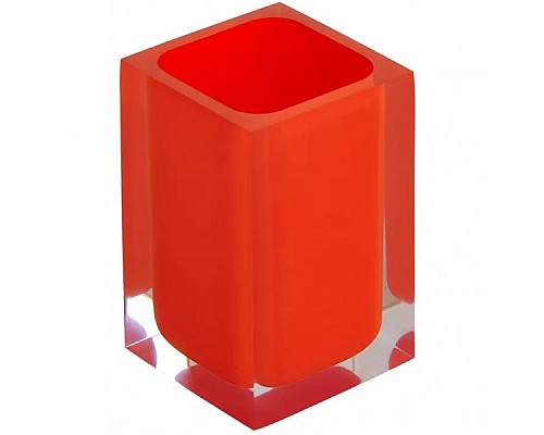 Стакан для зубных щеток Ridder Colours 22280114 Оранжевый